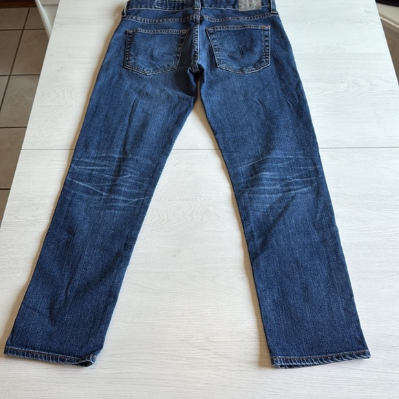 AG Adriano Goldschmied Medium Wash Jeans The ex-boyfriend slim Size 24R. - Picture 3 of 12